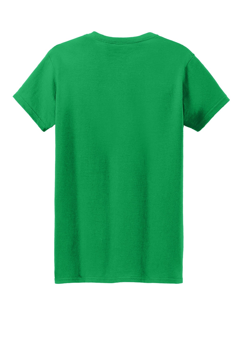 Gildan 5000L Womens Short Sleeve Crewneck T-Shirt Irish Green Flat Back