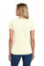 Gildan 5000L Womens Short Sleeve Crewneck T-Shirt Off White Model Back