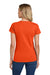 Gildan 5000L Womens Short Sleeve Crewneck T-Shirt Orange Model Back