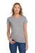 Gildan 5000L Womens Short Sleeve Crewneck T-Shirt Sport Grey Model Front