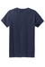 Gildan 5000L Womens Short Sleeve Crewneck T-Shirt Navy Blue Flat Back