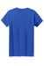 Gildan 5000L Womens Short Sleeve Crewneck T-Shirt Royal Blue Flat Back