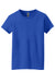 Gildan 5000L Womens Short Sleeve Crewneck T-Shirt Royal Blue Flat Front