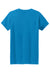 Gildan 5000L Womens Short Sleeve Crewneck T-Shirt Sapphire Blue Flat Back