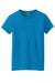 Gildan 5000L Womens Short Sleeve Crewneck T-Shirt Sapphire Blue Flat Front