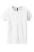 Gildan 5000L Womens Short Sleeve Crewneck T-Shirt White Flat Front