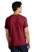 Gildan 5000 Mens Short Sleeve Crewneck T-Shirt Antique Cherry Red Model Back