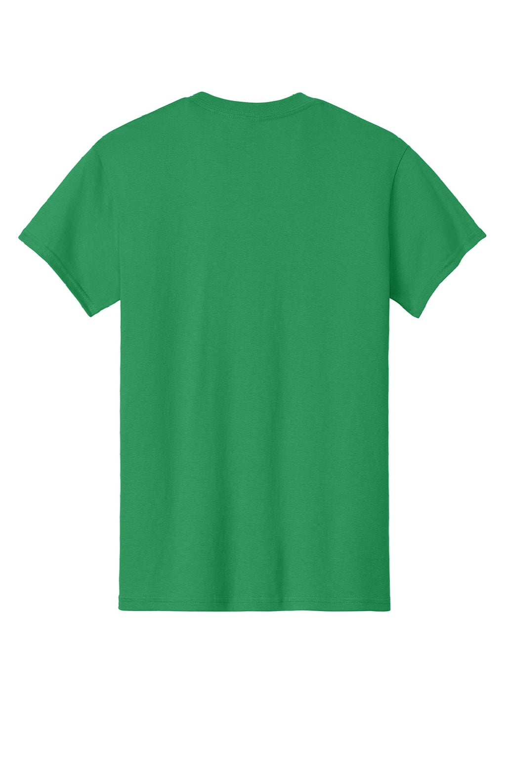 Gildan 5000 Mens Short Sleeve Crewneck T-Shirt Antique Irish Green Flat Back