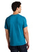 Gildan 5000 Mens Short Sleeve Crewneck T-Shirt Antique Sapphire Blue Model Back