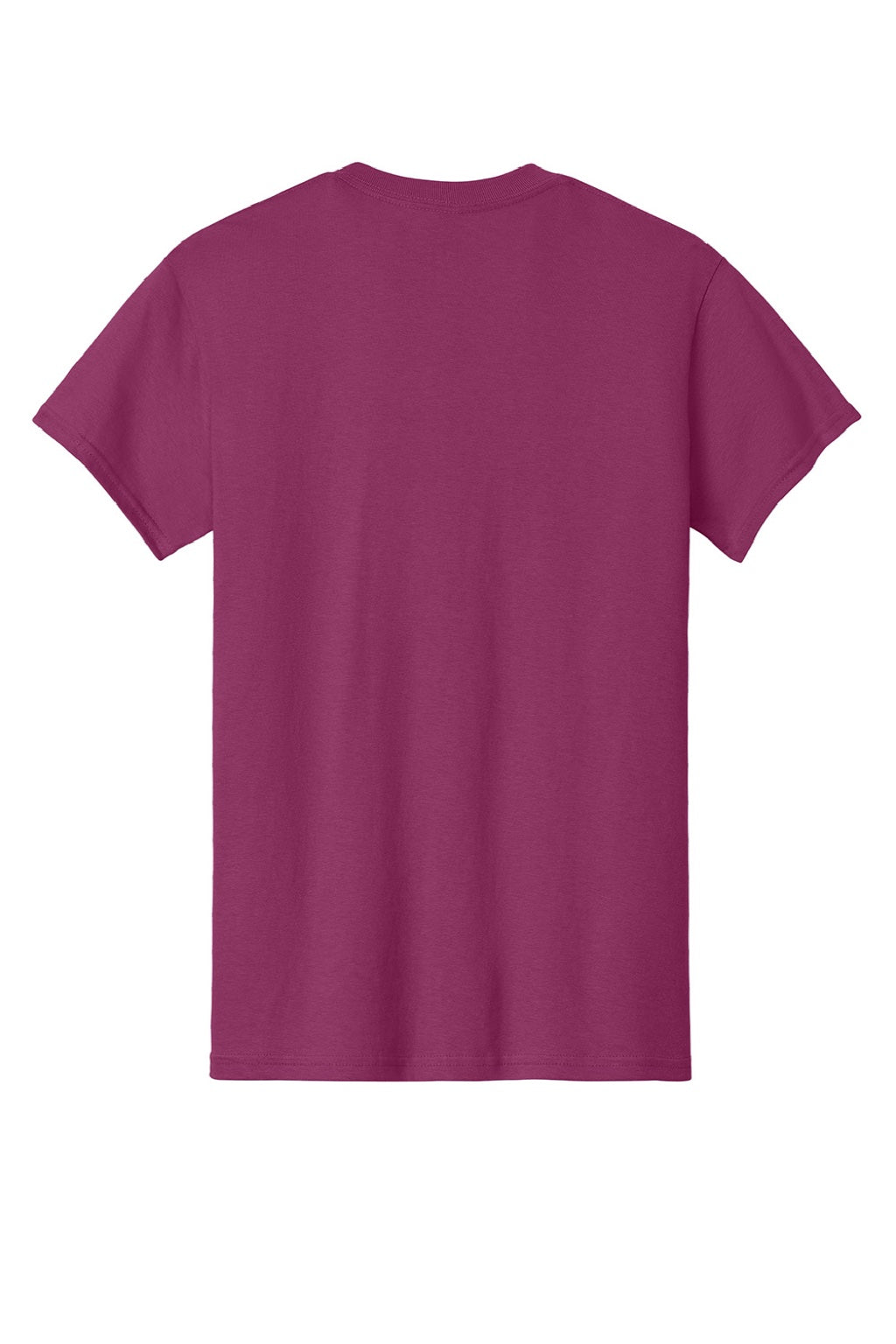 Gildan 5000 Mens Short Sleeve Crewneck T-Shirt Berry Flat Back