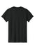 Gildan 5000 Mens Short Sleeve Crewneck T-Shirt Black Flat Back