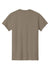 Gildan 5000 Mens Short Sleeve Crewneck T-Shirt Brown Savana Flat Back