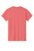 Gildan 5000 Mens Short Sleeve Crewneck T-Shirt Coral Silk Flat Back