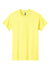 Gildan 5000 Mens Short Sleeve Crewneck T-Shirt Cornsilk Yellow Flat Front