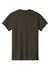 Gildan 5000 Mens Short Sleeve Crewneck T-Shirt Dark Chocolate Brown Flat Back