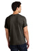 Gildan 5000 Mens Short Sleeve Crewneck T-Shirt Dark Chocolate Brown Model Back