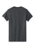 Gildan 5000 Mens Short Sleeve Crewneck T-Shirt Heather Dark Grey Flat Back