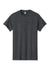 Gildan 5000 Mens Short Sleeve Crewneck T-Shirt Heather Dark Grey Flat Front