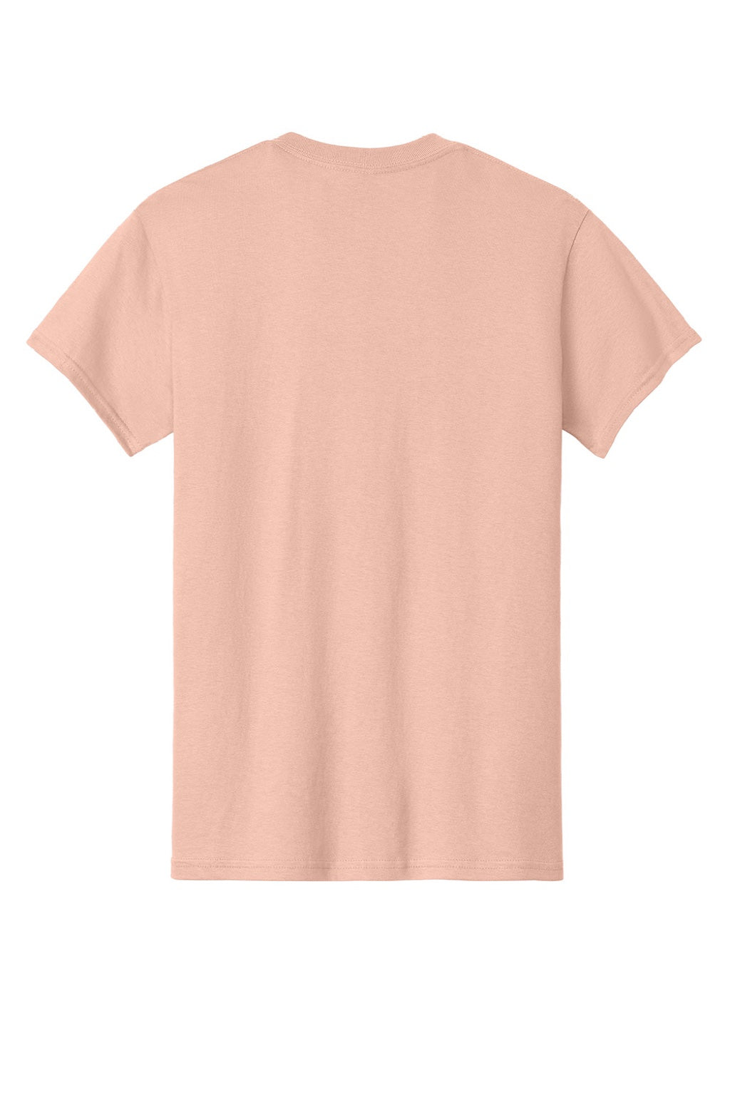 Gildan 5000 Mens Short Sleeve Crewneck T-Shirt Dusty Rose Flat Back