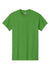Gildan 5000 Mens Short Sleeve Crewneck T-Shirt Electric Green Flat Front