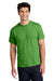 Gildan 5000 Mens Short Sleeve Crewneck T-Shirt Electric Green Model Front