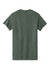 Gildan 5000 Mens Short Sleeve Crewneck T-Shirt Heather Military Green Flat Back