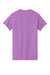 Gildan 5000 Mens Short Sleeve Crewneck T-Shirt Heather Radiant Orchid Purple Flat Back