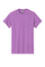 Gildan 5000 Mens Short Sleeve Crewneck T-Shirt Heather Radiant Orchid Purple Flat Front