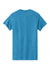 Gildan 5000 Mens Short Sleeve Crewneck T-Shirt Heather Sapphire Blue Flat Back