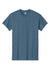 Gildan 5000 Mens Short Sleeve Crewneck T-Shirt Indigo Blue Flat Front