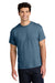 Gildan 5000 Mens Short Sleeve Crewneck T-Shirt Indigo Blue Model Front