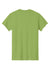 Gildan 5000 Mens Short Sleeve Crewneck T-Shirt Kiwi Green Flat Back