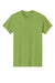 Gildan 5000 Mens Short Sleeve Crewneck T-Shirt Kiwi Green Flat Front