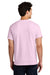 Gildan 5000 Mens Short Sleeve Crewneck T-Shirt Light Pink Model Back