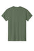 Gildan 5000 Mens Short Sleeve Crewneck T-Shirt Military Green Flat Back
