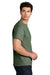 Gildan 5000 Mens Short Sleeve Crewneck T-Shirt Military Green Model Side