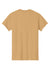 Gildan 5000 Mens Short Sleeve Crewneck T-Shirt Old Gold Flat Back