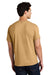 Gildan 5000 Mens Short Sleeve Crewneck T-Shirt Old Gold Model Back