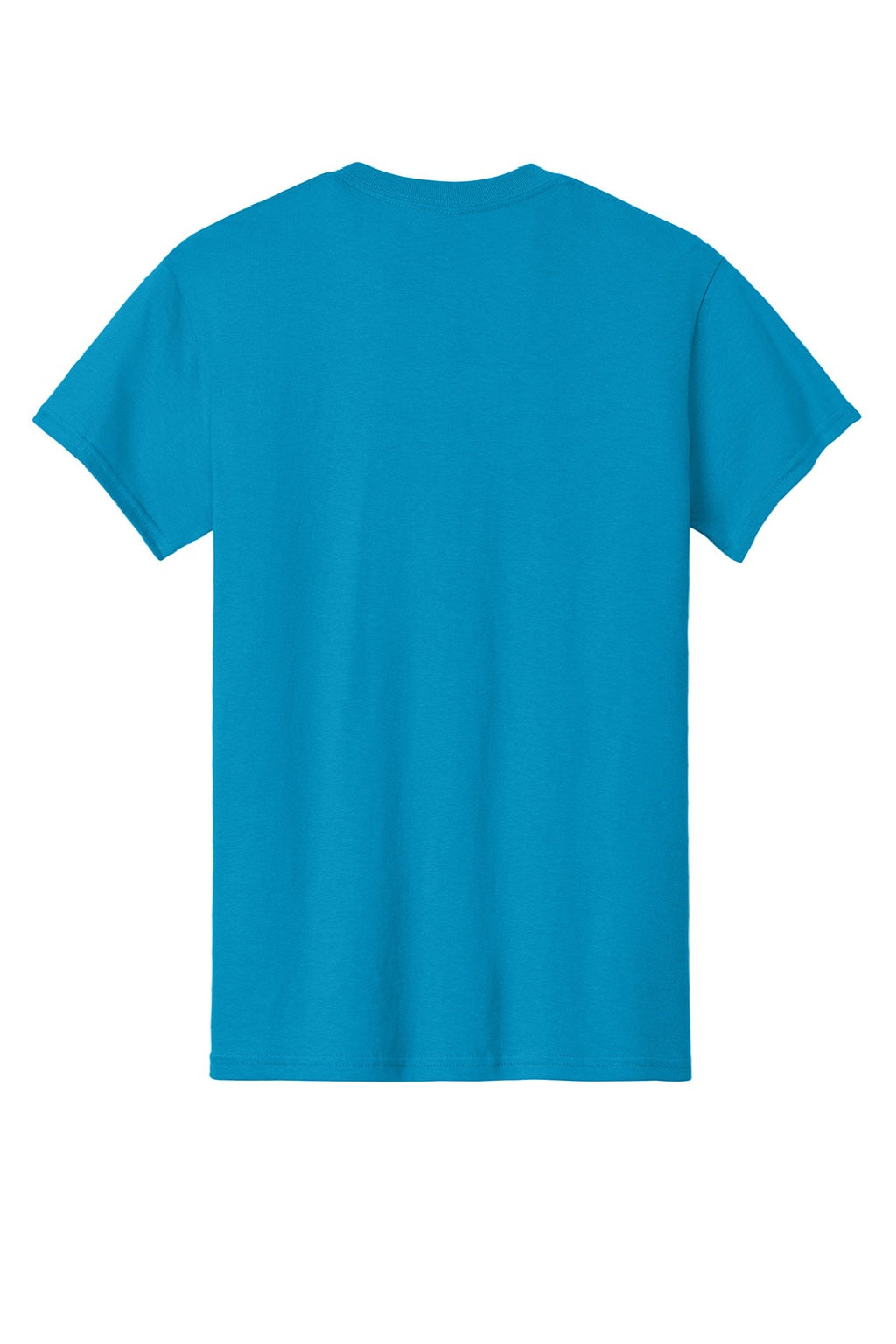 Gildan 5000 Mens Short Sleeve Crewneck T-Shirt Sapphire Blue Flat Back