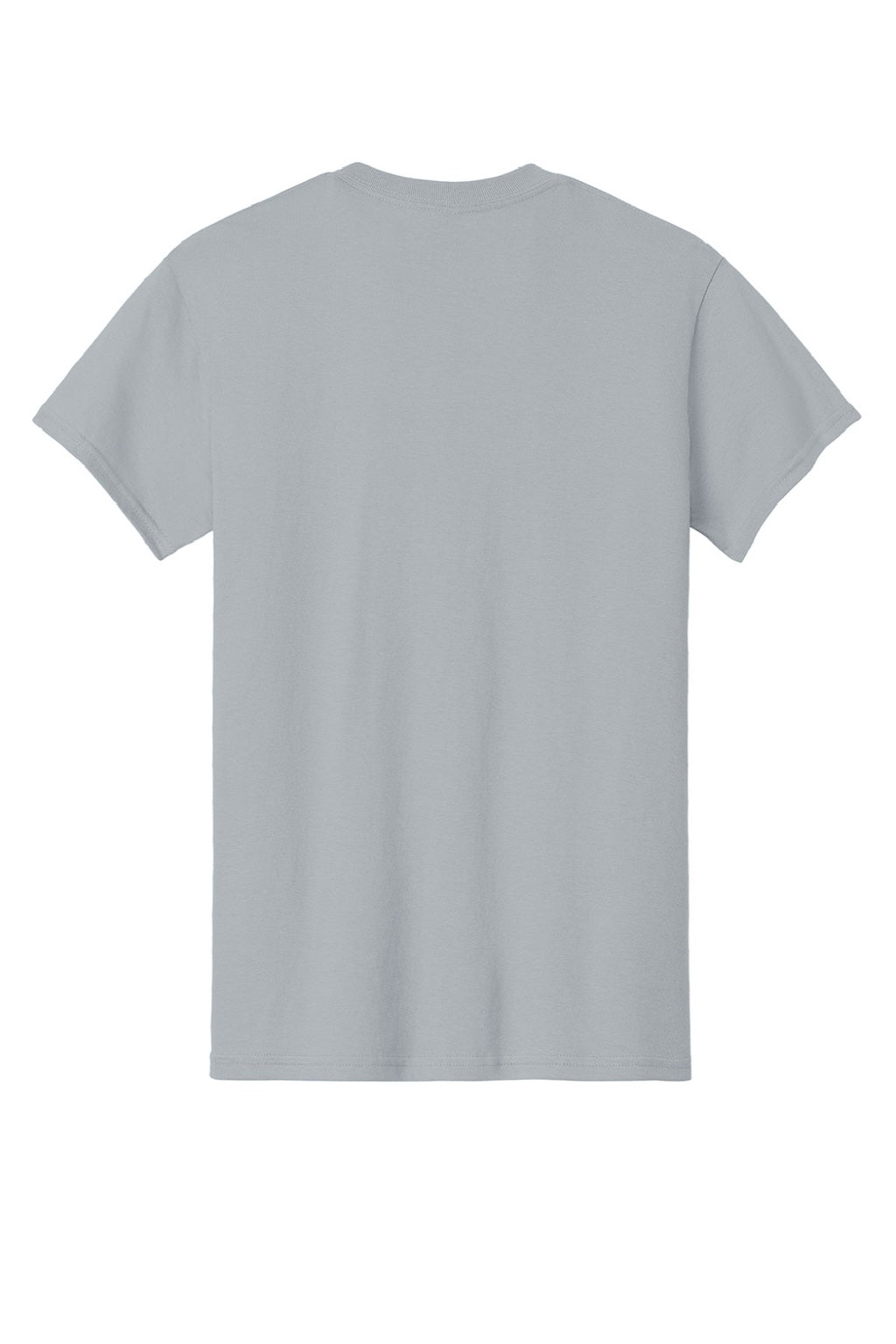 Gildan 5000 Mens Short Sleeve Crewneck T-Shirt Sport Grey Flat Back