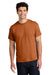 Gildan 5000 Mens Short Sleeve Crewneck T-Shirt Texas Orange Model Front