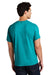 Gildan 5000 Mens Short Sleeve Crewneck T-Shirt Tropical Blue Model Back