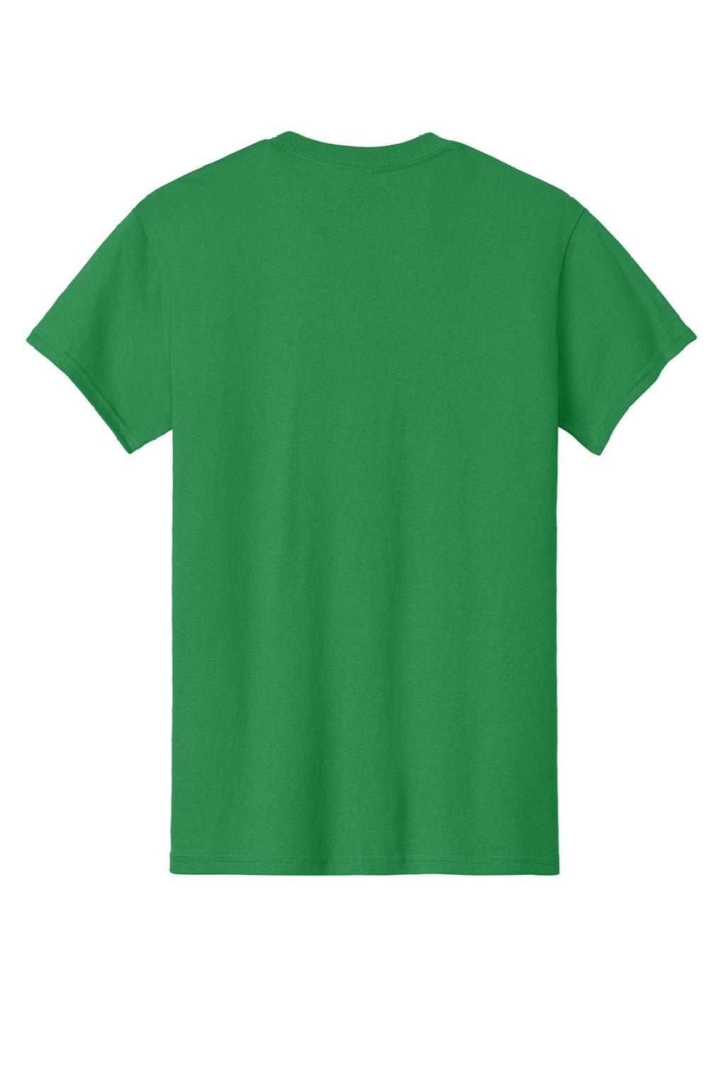 Gildan 5000 Mens Short Sleeve Crewneck T-Shirt Turf Green Flat Back