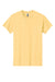 Gildan 5000 Mens Short Sleeve Crewneck T-Shirt Yellow Haze Flat Front