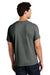 Gildan 5000 Mens Short Sleeve Crewneck T-Shirt Charcoal Grey Model Back