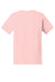 Gildan 5000 Mens Short Sleeve Crewneck T-Shirt Light Pink Flat Back
