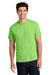 Gildan 5000 Mens Short Sleeve Crewneck T-Shirt Lime Green Model Front