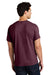 Gildan 5000 Mens Short Sleeve Crewneck T-Shirt Maroon Model Back