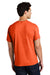 Gildan 5000 Mens Short Sleeve Crewneck T-Shirt Orange Model Back