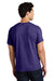 Gildan 5000 Mens Short Sleeve Crewneck T-Shirt Purple Model Back